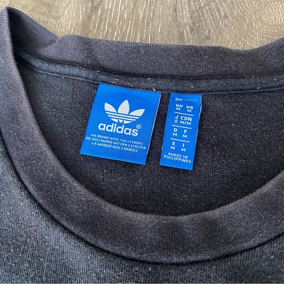 Adidas Retro Short Sleeve Sweatshirt Tee - Picture 4 of 8